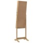 vidaXL Armadio Portagioie Specchio Autoportante 42x38x152 cm