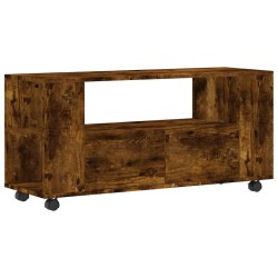 vidaXL Mobile TV Rovere Fumo 102x34,5x43 cm in Legno Multistrato