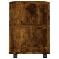 vidaXL Mobile TV Rovere Fumo 102x34,5x43 cm in Legno Multistrato