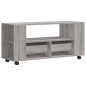 vidaXL Mobile Porta TV Grigio Sonoma 102x34,5x43 cm Legno Multistrato