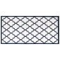 vidaXL Tappeto da Esterno Navy e Bianco 100x200 cm Design Reversibile vidaXL Tappeto da Esterno Navy e Bianco 100x200 cm Design Reversibile