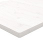 vidaXL Piano Tavolo Bianco 80x80x2,5cm Legno Massello di Pino Quadrato vidaXL Piano Tavolo Bianco 80x80x2,5cm Legno Massello di Pino Quadrato