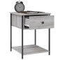 vidaXL Comodino Grigio Sonoma 44x45x58 cm in Legno Multistrato