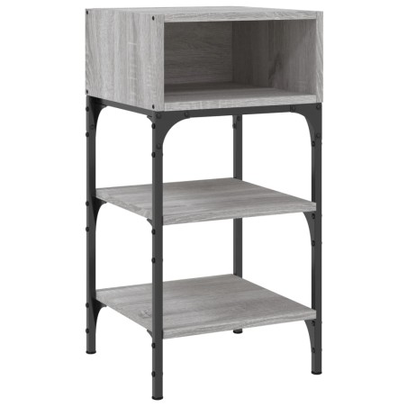 vidaXL Comodino Grigio Sonoma 35x34,5x70 cm in Legno Multistrato