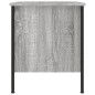 vidaXL Comodino Grigio Sonoma 40x42x50 cm in Legno Multistrato vidaXL Comodino Grigio Sonoma 40x42x50 cm in Legno Multistrato