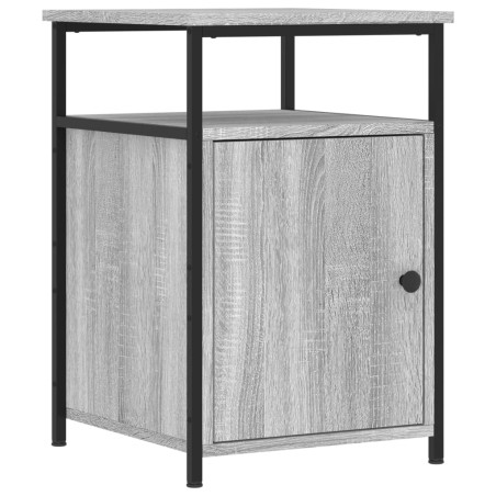 vidaXL Comodino Grigio Sonoma 40x42x60 cm in Legno Multistrato