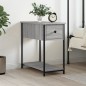 vidaXL Comodino Grigio Sonoma 30x60x60 cm in Legno Multistrato vidaXL Comodino Grigio Sonoma 30x60x60 cm in Legno Multistrato