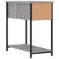vidaXL Comodino Grigio Sonoma 30x60x60 cm in Legno Multistrato vidaXL Comodino Grigio Sonoma 30x60x60 cm in Legno Multistrato