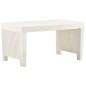 vidaXL Set Salotto da Giardino 3 pz in Plastica Bianco vidaXL Set Salotto da Giardino 3 pz in Plastica Bianco