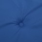 vidaXL Cuscino per Panca Blu Reale 120x50x3 cm in Tessuto Oxford