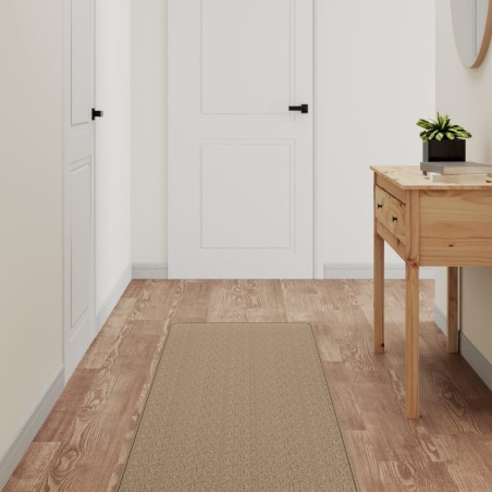 vidaXL Tappeto Corsia Aspetto Sisal Sabbia 50x300 cm