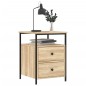 vidaXL Comodino Rovere Sonoma 44x45x60 cm in Legno Multistrato vidaXL Comodino Rovere Sonoma 44x45x60 cm in Legno Multistrato