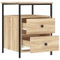 vidaXL Comodino Rovere Sonoma 44x45x60 cm in Legno Multistrato vidaXL Comodino Rovere Sonoma 44x45x60 cm in Legno Multistrato