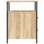 vidaXL Comodino Rovere Sonoma 44x45x60 cm in Legno Multistrato vidaXL Comodino Rovere Sonoma 44x45x60 cm in Legno Multistrato
