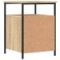 vidaXL Comodino Rovere Sonoma 44x45x60 cm in Legno Multistrato vidaXL Comodino Rovere Sonoma 44x45x60 cm in Legno Multistrato