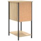 vidaXL Comodino Rovere Sonoma 32x42x70 cm in Legno Multistrato