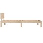 vidaXL Giroletto 100x200 cm in Legno Massello di Pino vidaXL Giroletto 100x200 cm in Legno Massello di Pino