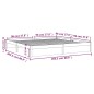 vidaXL Giroletto 200x200 cm in Legno Massello di Pino vidaXL Giroletto 200x200 cm in Legno Massello di Pino