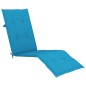 vidaXL Cuscino per Sdraio Blu (75+105)x50x3 cm vidaXL Cuscino per Sdraio Blu (75+105)x50x3 cm