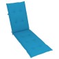 vidaXL Cuscino per Sdraio Blu (75+105)x50x3 cm vidaXL Cuscino per Sdraio Blu (75+105)x50x3 cm