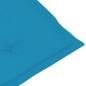 vidaXL Cuscino per Sdraio Blu (75+105)x50x3 cm vidaXL Cuscino per Sdraio Blu (75+105)x50x3 cm
