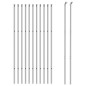 vidaXL Recinzione a Rete Argento 1,6x25 m vidaXL Recinzione a Rete Argento 1,6x25 m