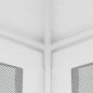 Tendone per Feste con 4 Pareti in Rete 2x2 m Bianco Tendone per Feste con 4 Pareti in Rete 2x2 m Bianco