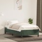 vidaXL Giroletto Verde Scuro 90x190 cm in Velluto vidaXL Giroletto Verde Scuro 90x190 cm in Velluto
