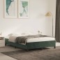 vidaXL Giroletto Verde Scuro 140x190 cm in Velluto