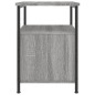 vidaXL Comodino Grigio Sonoma 34x35,5x50 cm in Legno Multistrato vidaXL Comodino Grigio Sonoma 34x35,5x50 cm in Legno Multistrato