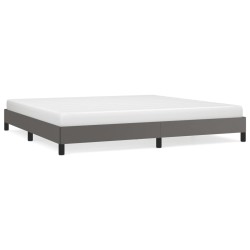 vidaXL Giroletto Grigio 200x200 cm in Similpelle
