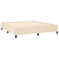vidaXL Giroletto senza Materasso Crema 160x200 cm in Tessuto vidaXL Giroletto senza Materasso Crema 160x200 cm in Tessuto