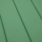 vidaXL Cuscino per Lettino Verde 180x60x3 cm in Tessuto Oxford