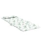 vidaXL Cuscini Sedia Schienale Alto 4 pz Motivo Foglie Tessuto Oxford