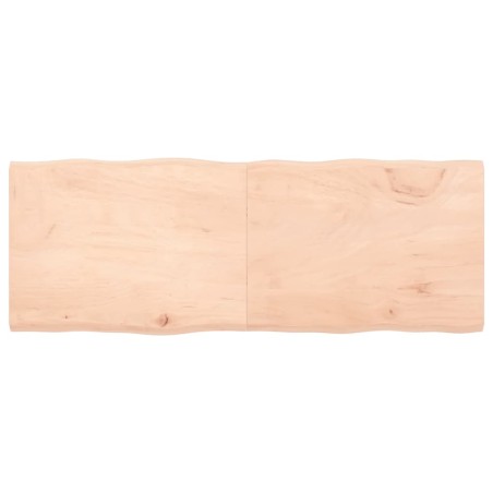 vidaXL Piano per Tavolo 160x60x4 cm in Rovere Non Trattato Bordi Vivi