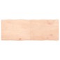 vidaXL Piano per Tavolo 160x60x4 cm in Rovere Non Trattato Bordi Vivi