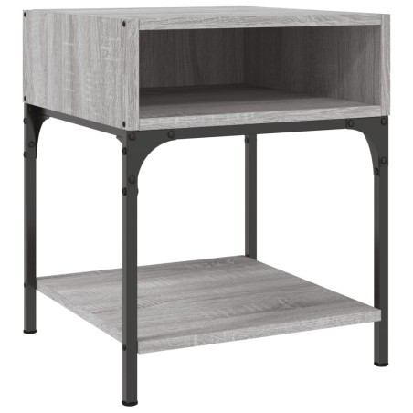 vidaXL Comodino Grigio Sonoma 40x41x50 cm in Legno Multistrato