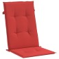 vidaXL Cuscini per Sedie 2 pz Rossi 120x50x3 cm in Tessuto vidaXL Cuscini per Sedie 2 pz Rossi 120x50x3 cm in Tessuto