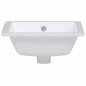 vidaXL Lavandino da Bagno Bianco 36x31,5x16,5 cm Rettangolare Ceramica vidaXL Lavandino da Bagno Bianco 36x31,5x16,5 cm Rettangolare Ceramica