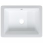 vidaXL Lavandino da Bagno Bianco 36x31,5x16,5 cm Rettangolare Ceramica vidaXL Lavandino da Bagno Bianco 36x31,5x16,5 cm Rettangolare Ceramica