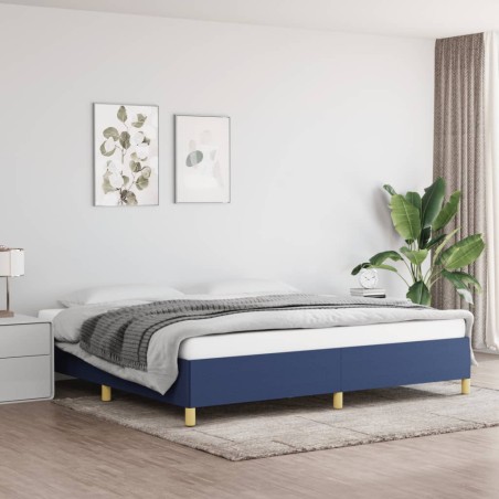 vidaXL Giroletto Blu 200x200 cm in Tessuto