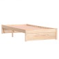 vidaXL Giroletto 90x200 cm in Legno Massello di Pino vidaXL Giroletto 90x200 cm in Legno Massello di Pino