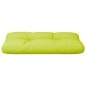 vidaXL Cuscino per Pallet Verde Brillante 80x40x10 cm in Tessuto