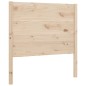 vidaXL Testiera 106x4x100 cm in Legno Massello di Pino vidaXL Testiera 106x4x100 cm in Legno Massello di Pino