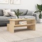 vidaXL Tavolino Salotto Rovere Sonoma 90x55x42,5 cm Legno Multistrato vidaXL Tavolino Salotto Rovere Sonoma 90x55x42,5 cm Legno Multistrato