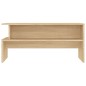 vidaXL Tavolino Salotto Rovere Sonoma 90x55x42,5 cm Legno Multistrato vidaXL Tavolino Salotto Rovere Sonoma 90x55x42,5 cm Legno Multistrato