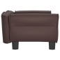 vidaXL Lettino per Cani Marrone 70x45x30 cm in Similpelle vidaXL Lettino per Cani Marrone 70x45x30 cm in Similpelle