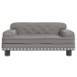 vidaXL Lettino per Cani Grigio 70x45x30 cm in Similpelle vidaXL Lettino per Cani Grigio 70x45x30 cm in Similpelle