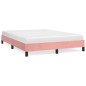 vidaXL Giroletto Rosa 140x200 cm in Velluto vidaXL Giroletto Rosa 140x200 cm in Velluto