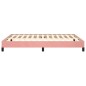 vidaXL Giroletto Rosa 140x200 cm in Velluto vidaXL Giroletto Rosa 140x200 cm in Velluto